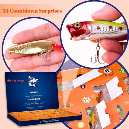 Premium Angelköder Adventskalender
